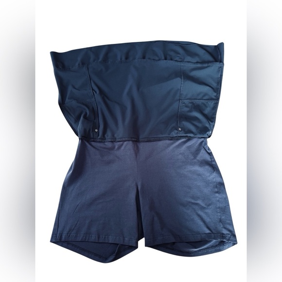 Claire France, Plus Size Skort - Navy Blue With Mesh Trim, Size 16W - Picture 7 of 9